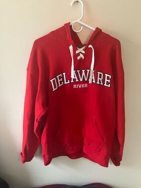 Delaware river J America hooded sweatshirt